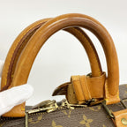 Louis Vuitton Boston Bag Monogram Keepall 55 Brown — view 6