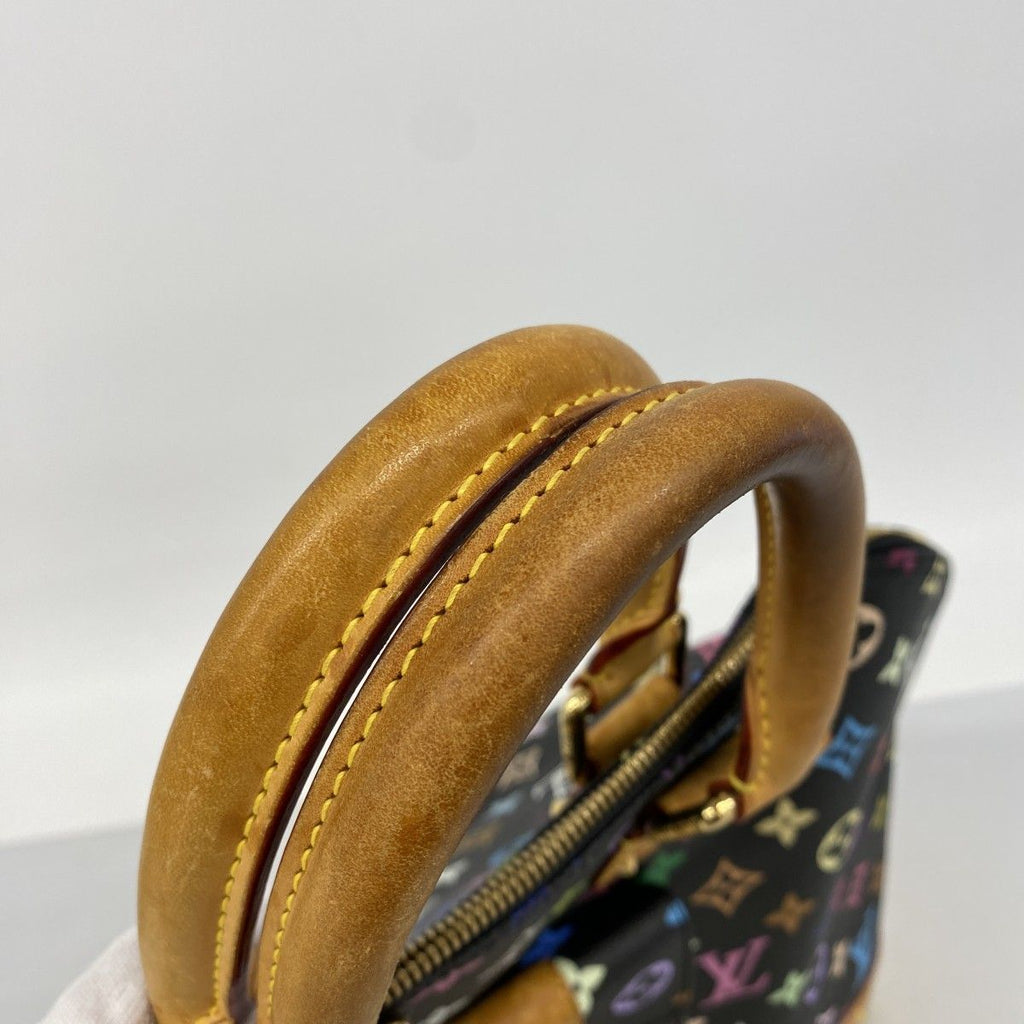 Louis Vuitton Handbag Monogram Multicolor Alma GM Noir — view 7