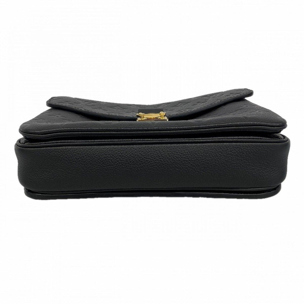 Louis Vuitton Handbag Monogram Empreinte Pochette Metis MM Noir 2-Way — view 3