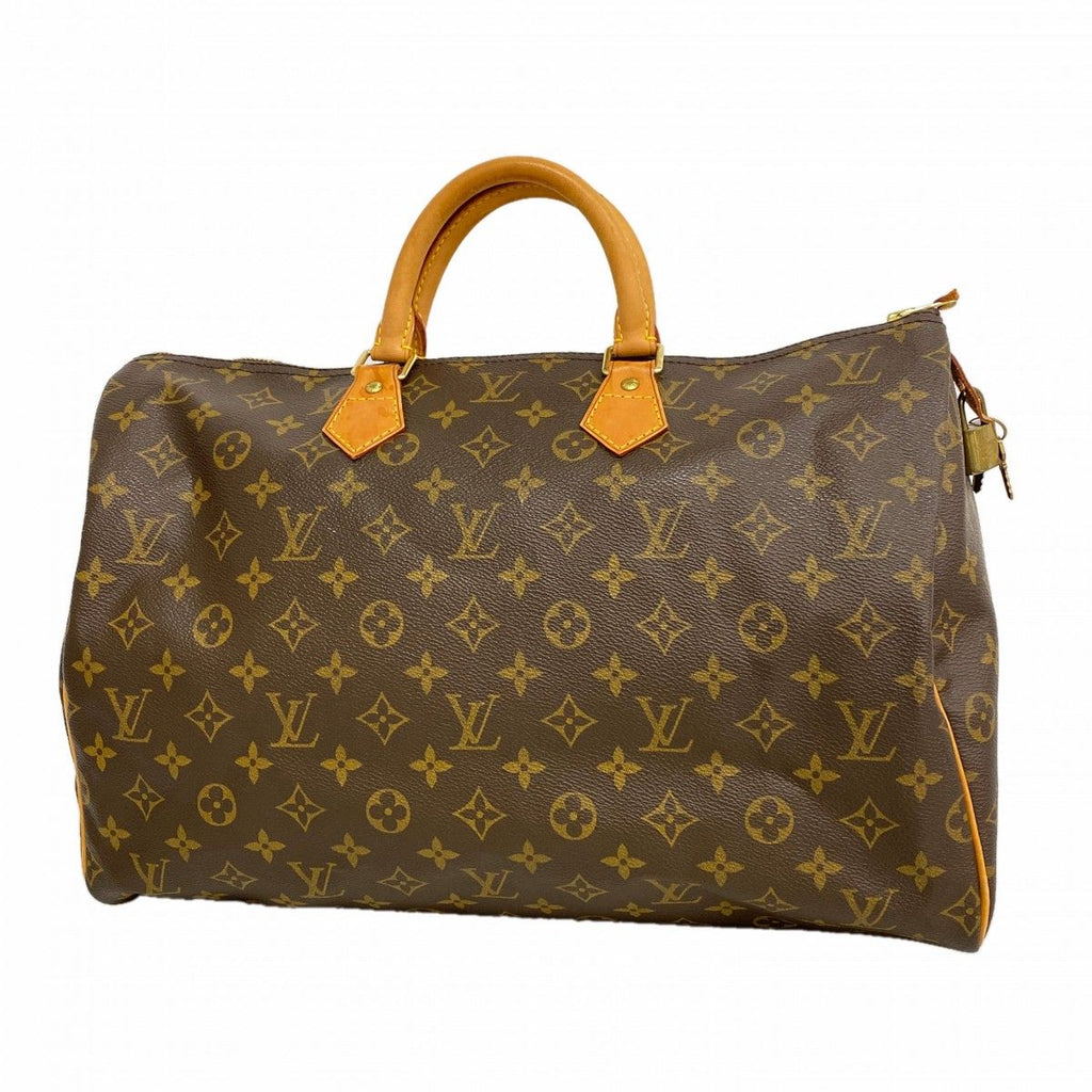 Louis Vuitton Handbag Monogram Speedy 40 Brown