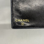 Chanel Wallet Caviar Leather Black Gold — view 4
