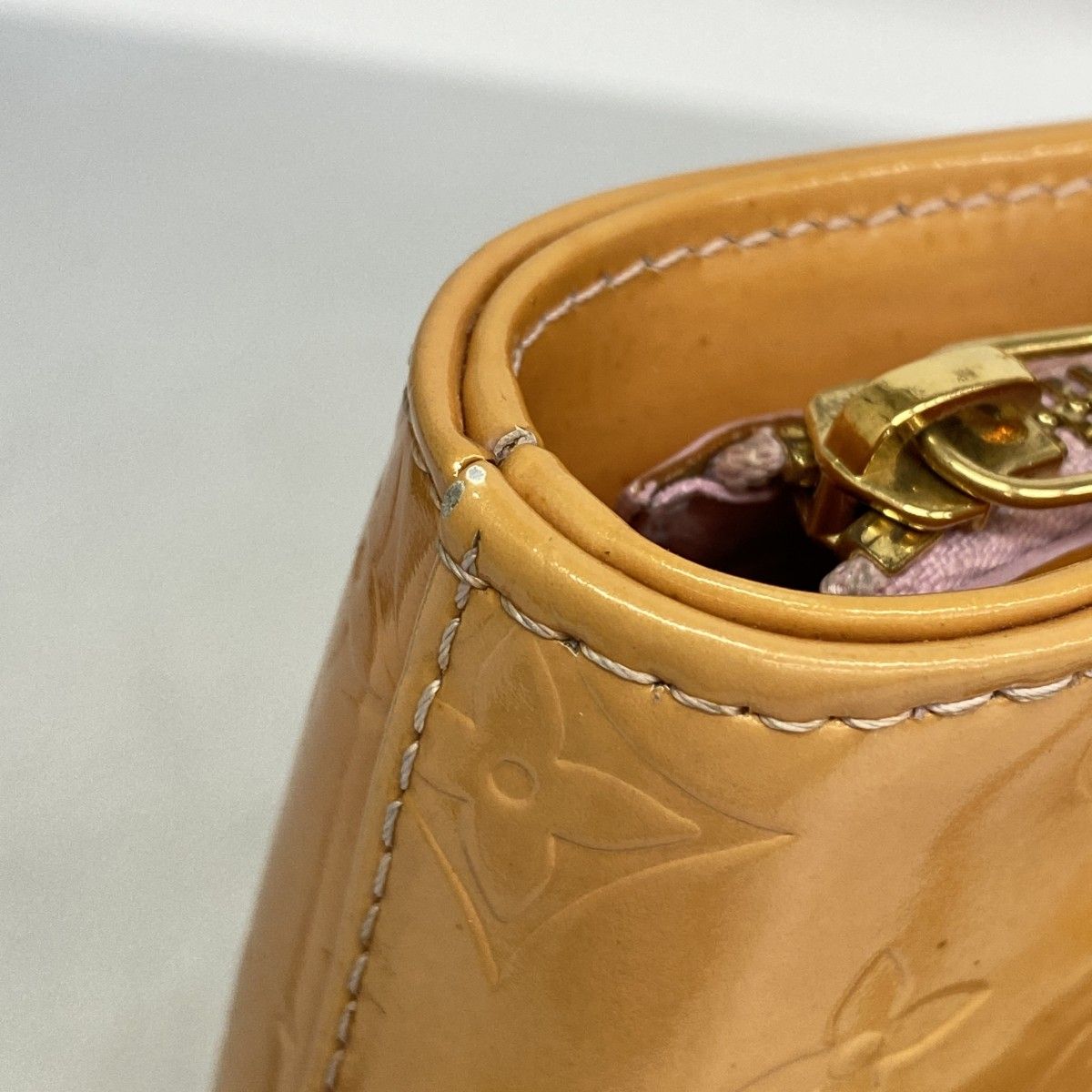 Louis Vuitton Tote Vernis Houston Rose — view 7