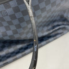 Louis Vuitton Tote Damier Cobalt Cabavoyage Ja Black Navy — view 6
