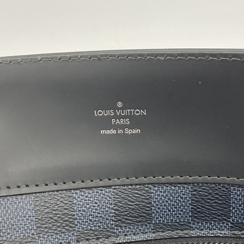 Louis Vuitton Tote Damier Cobalt Cabavoyage Ja Black Navy — view 5