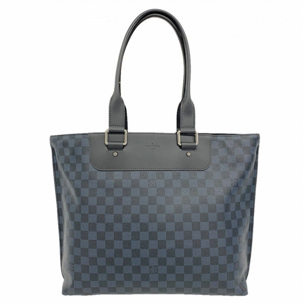 Louis Vuitton Tote Damier Cobalt Cabavoyage Ja Black Navy