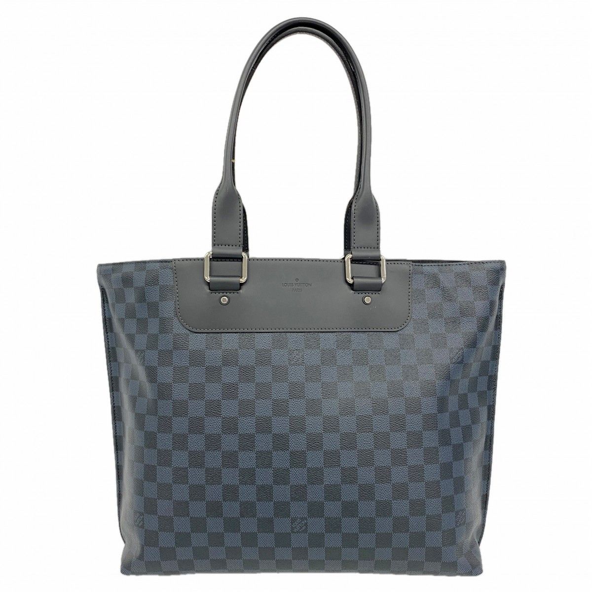 Louis Vuitton Tote Damier Cobalt Cabavoyage Ja Black Navy