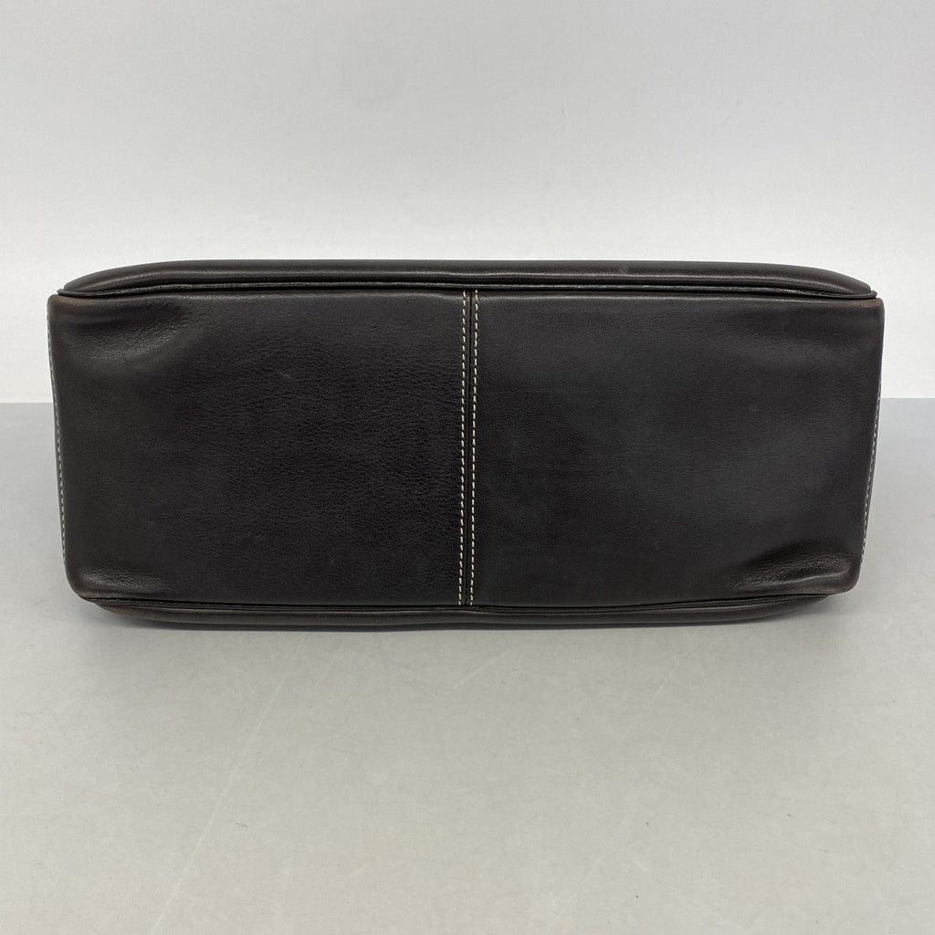 Celine Handbag Boogie Bag Leather Brown Silver — view 3