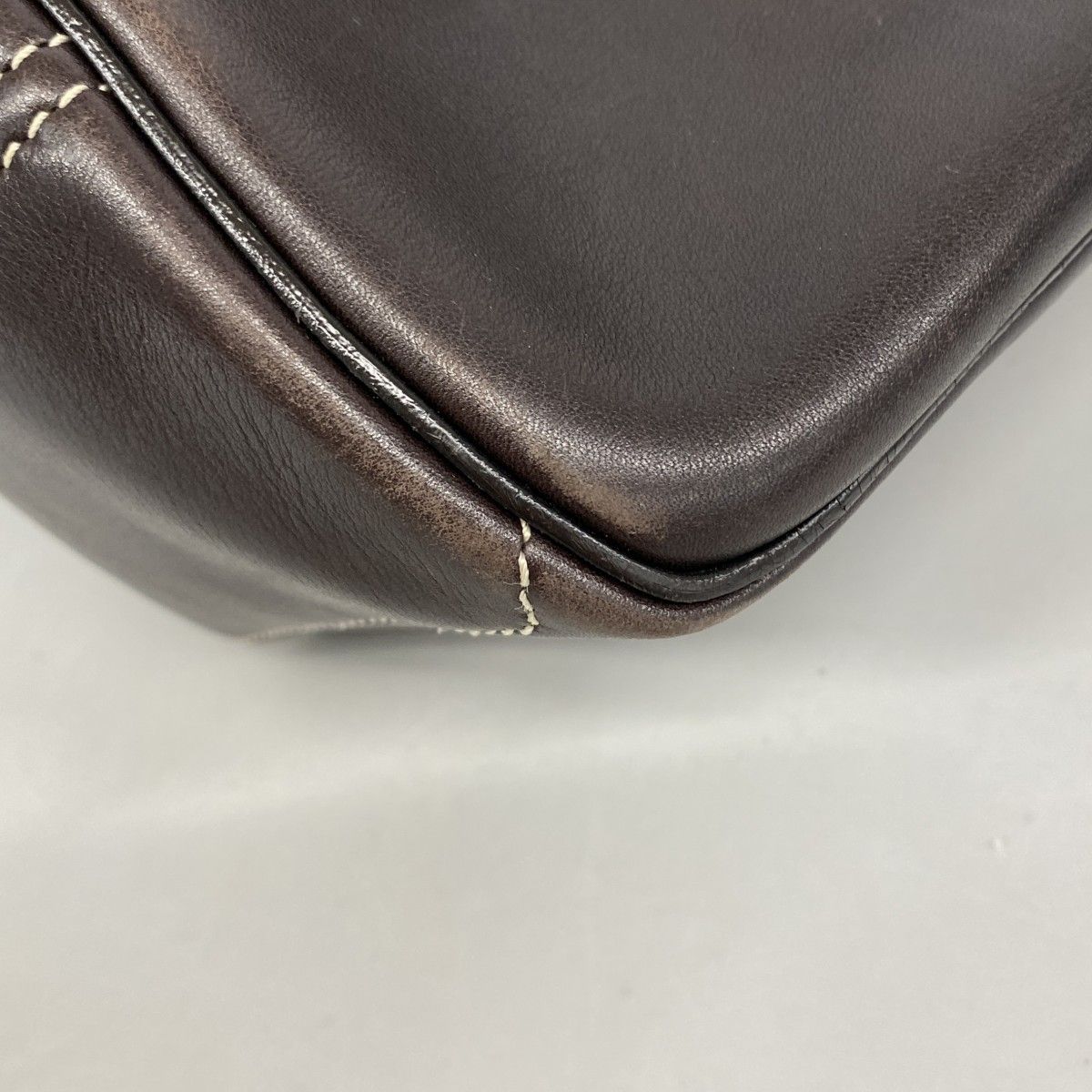 Celine Handbag Boogie Bag Leather Brown Silver — view 7