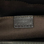 Celine Handbag Boogie Bag Leather Brown Silver — view 5