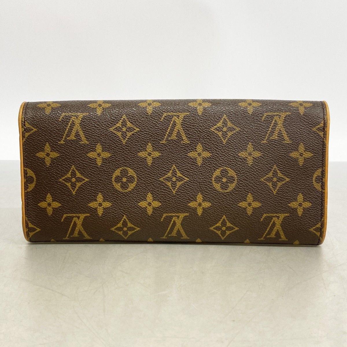 Louis Vuitton Shoulder Bag Monogram Pochette Twin GM Brown — view 9