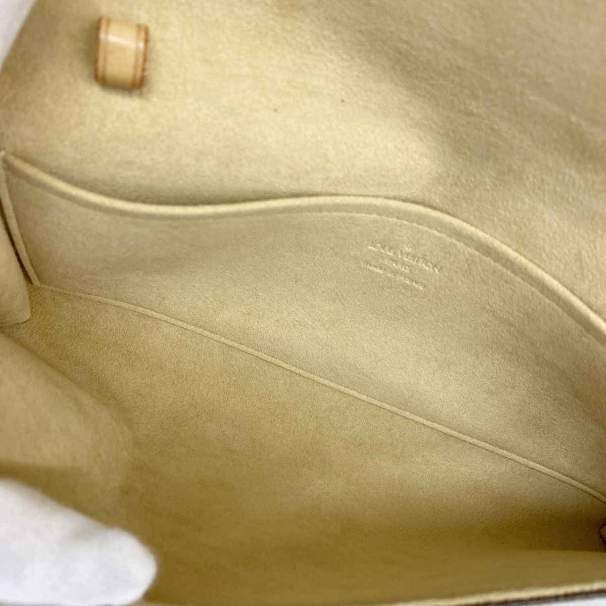 Louis Vuitton Shoulder Bag Monogram Pochette Twin GM Brown — view 4