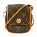 Louis Vuitton Shoulder Bag Monogram Pochette Cancun Brown