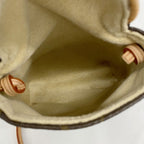 Louis Vuitton Shoulder Bag Monogram Pochette Cancun Brown — view 4