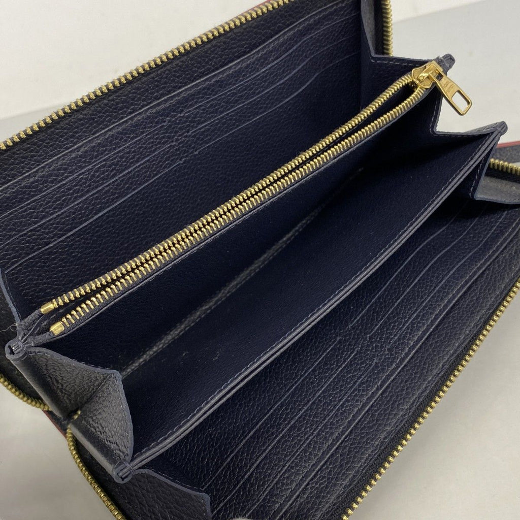 Louis Vuitton Wallet Monogram Empreinte Zippy Marine — view 3