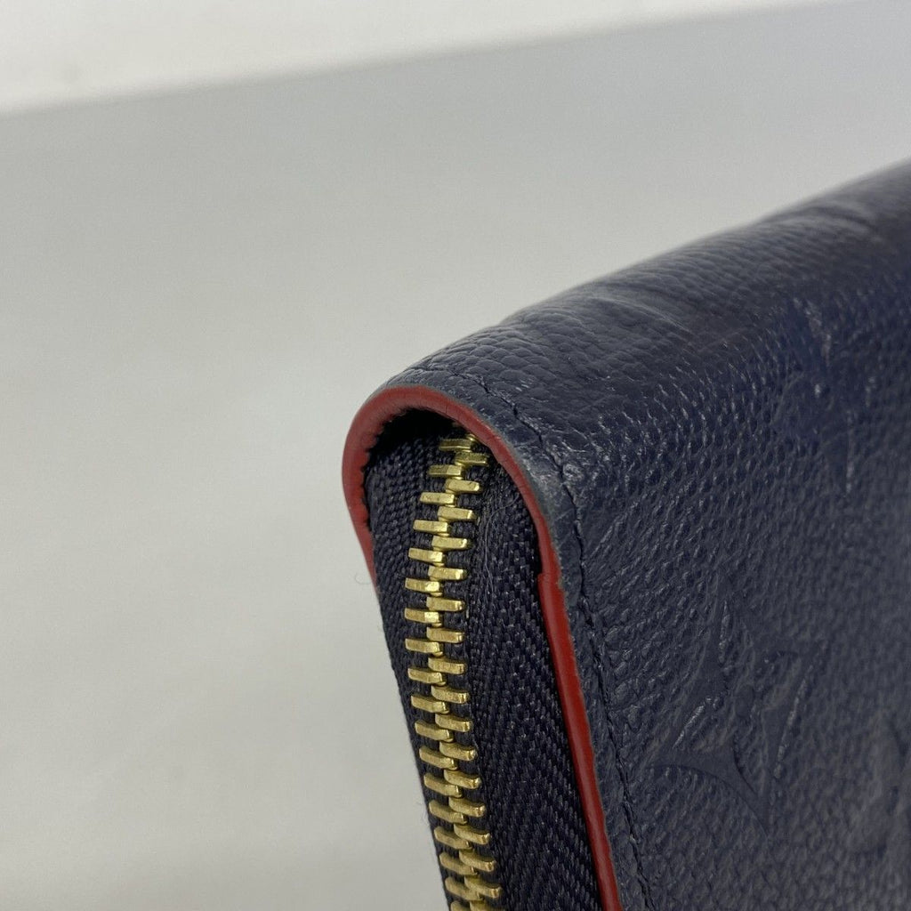Louis Vuitton Wallet Monogram Empreinte Zippy Marine — view 6