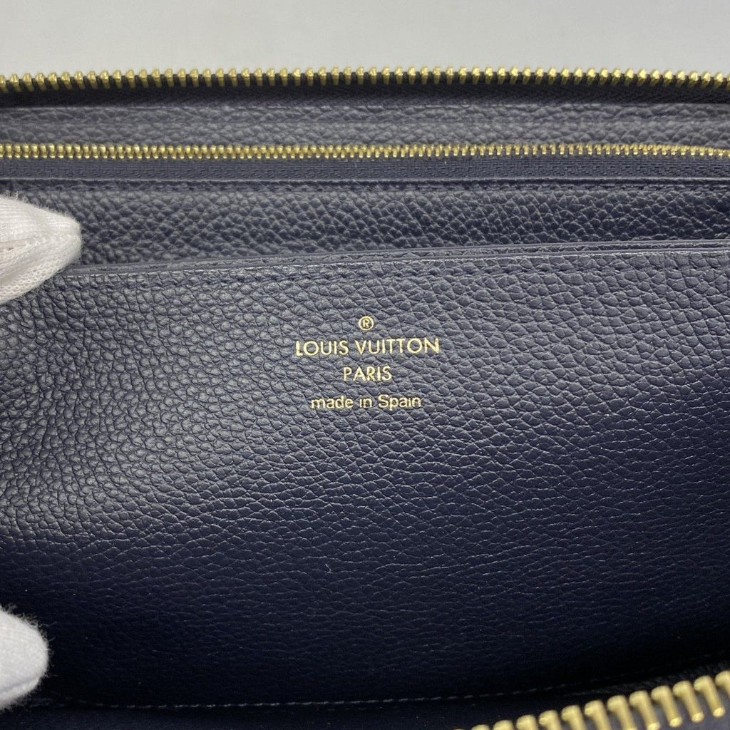 Louis Vuitton Wallet Monogram Empreinte Zippy Marine — view 4