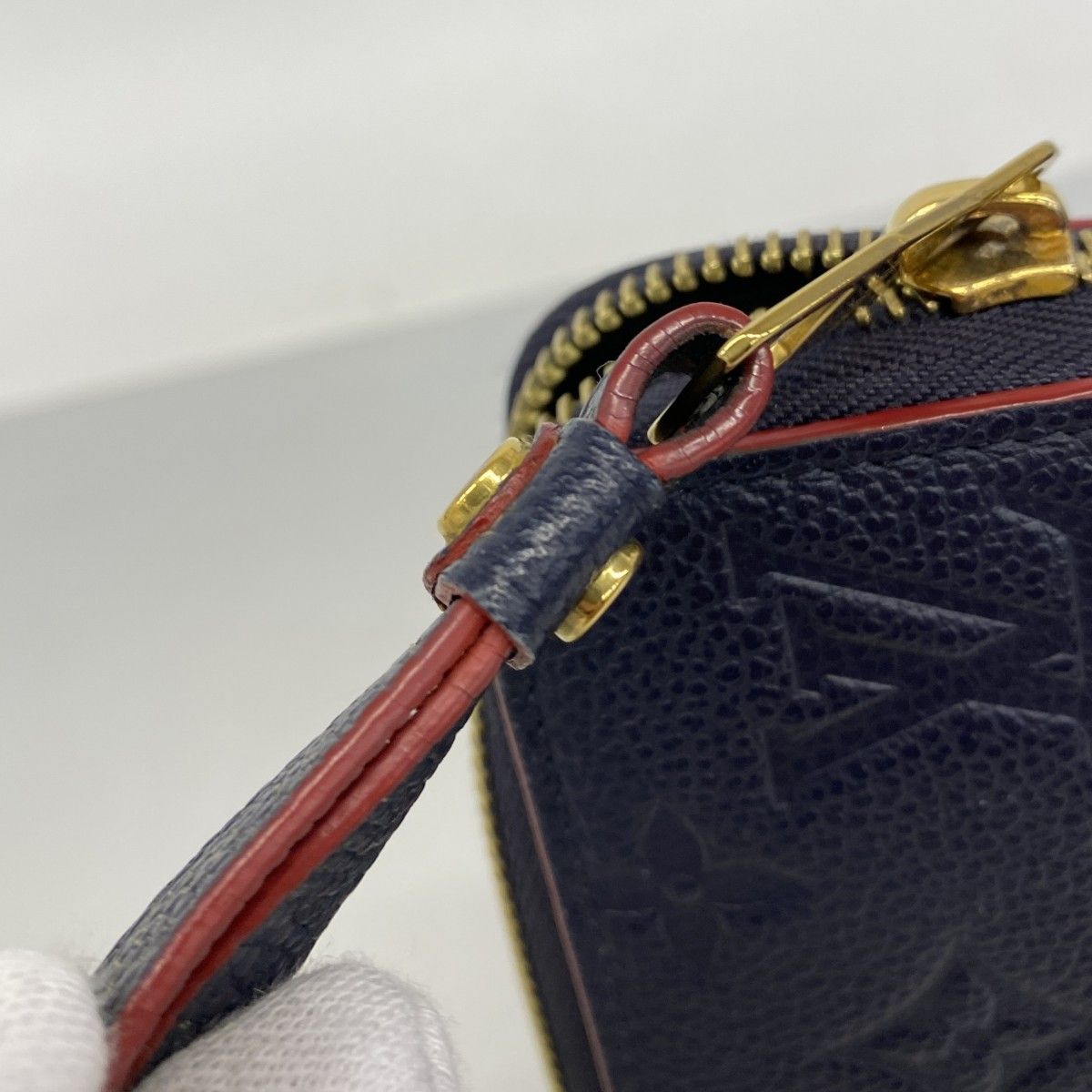Louis Vuitton Wallet Monogram Empreinte Zippy Marine — view 8