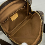 Louis Vuitton Waist Bag Monogram Bum Back Bosphore Brown — view 4