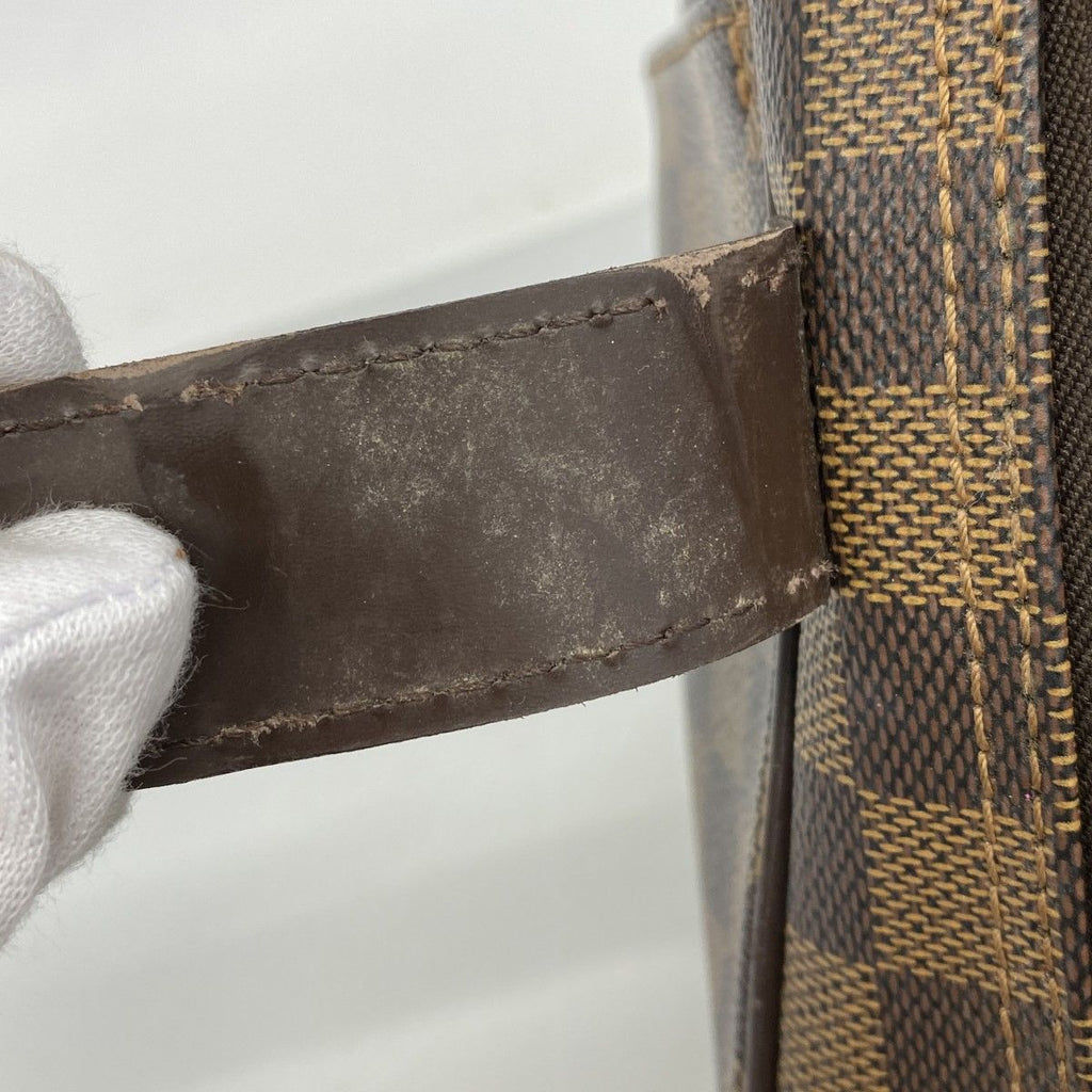 Louis Vuitton Shoulder Bag Damier Olaf PM Brown Ebene — view 9
