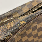 Louis Vuitton Shoulder Bag Damier Olaf PM Brown Ebene — view 7