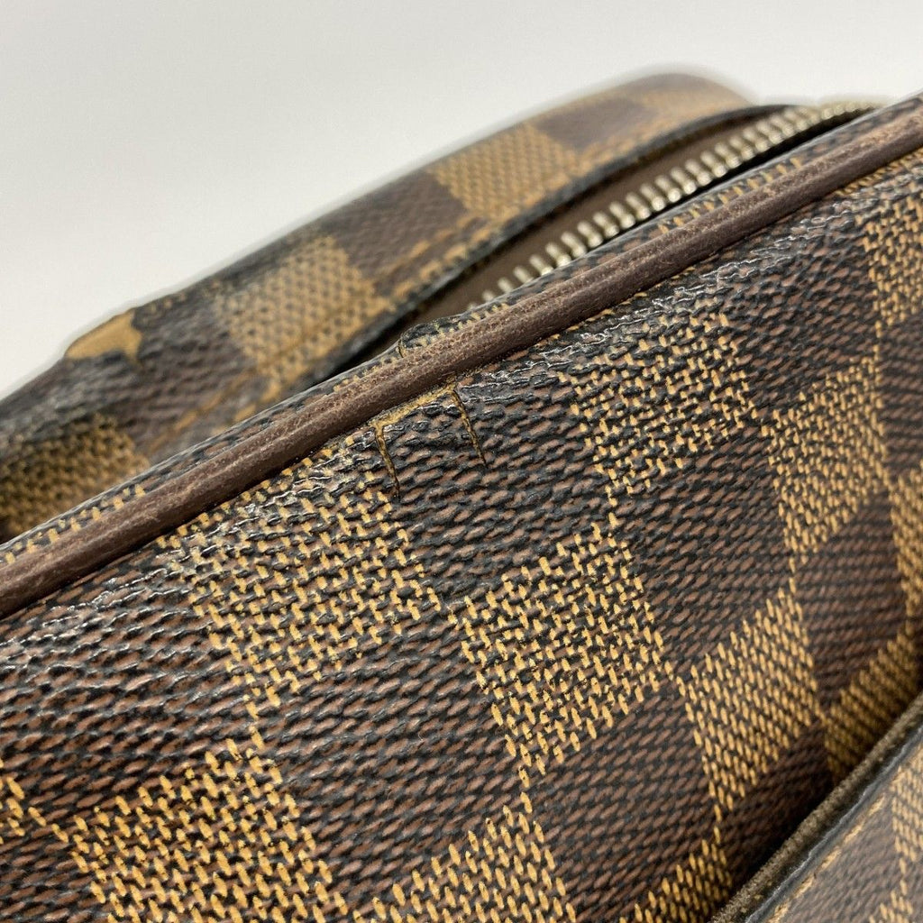 Louis Vuitton Shoulder Bag Damier Olaf PM Brown Ebene — view 6