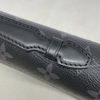 Louis Vuitton Wallet Monogram Eclipse Zippy XL Black — view 6