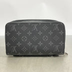 Louis Vuitton Wallet Monogram Eclipse Zippy XL Black — view 7