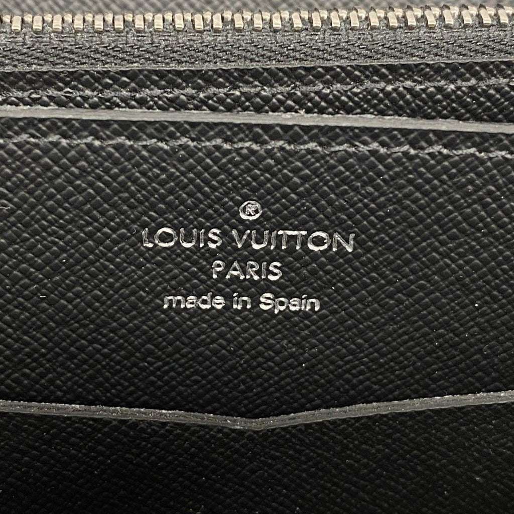 Louis Vuitton Wallet Monogram Eclipse Zippy XL Black — view 4