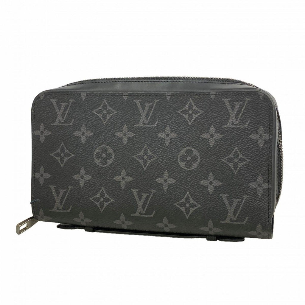 Louis Vuitton Wallet Monogram Eclipse Zippy XL Black