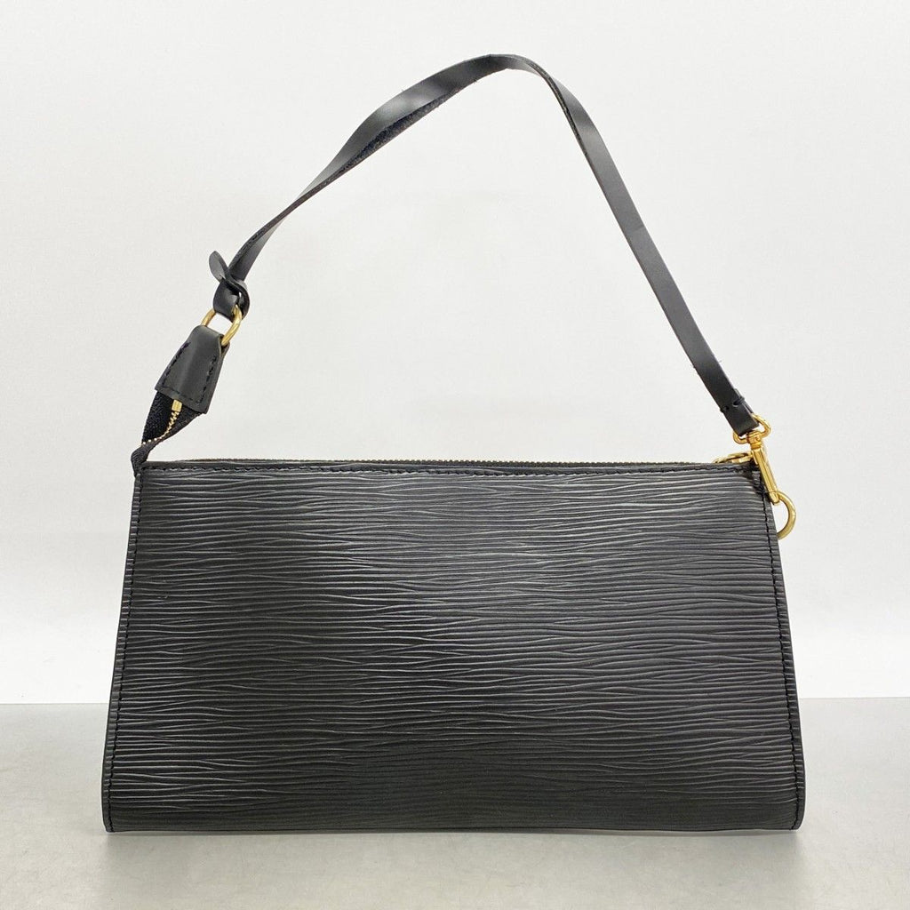 Louis Vuitton Pouch Epi Pochette Noir — view 9