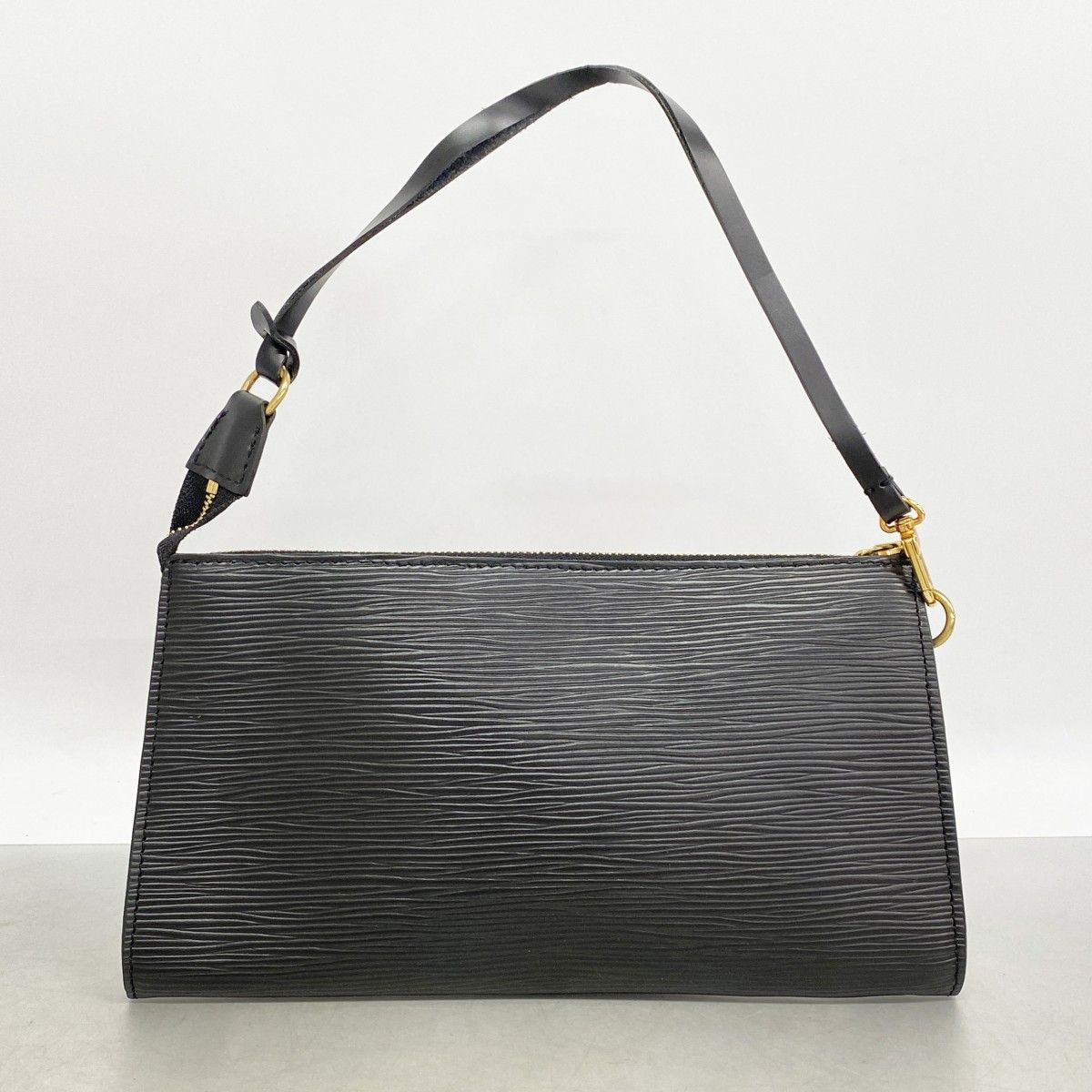 Louis Vuitton Pouch Epi Pochette Noir — view 9