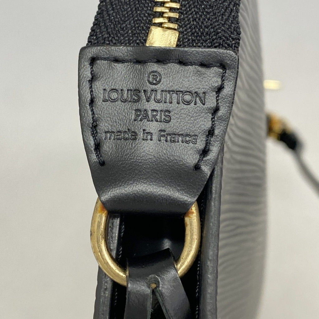 Louis Vuitton Pouch Epi Pochette Noir — view 5