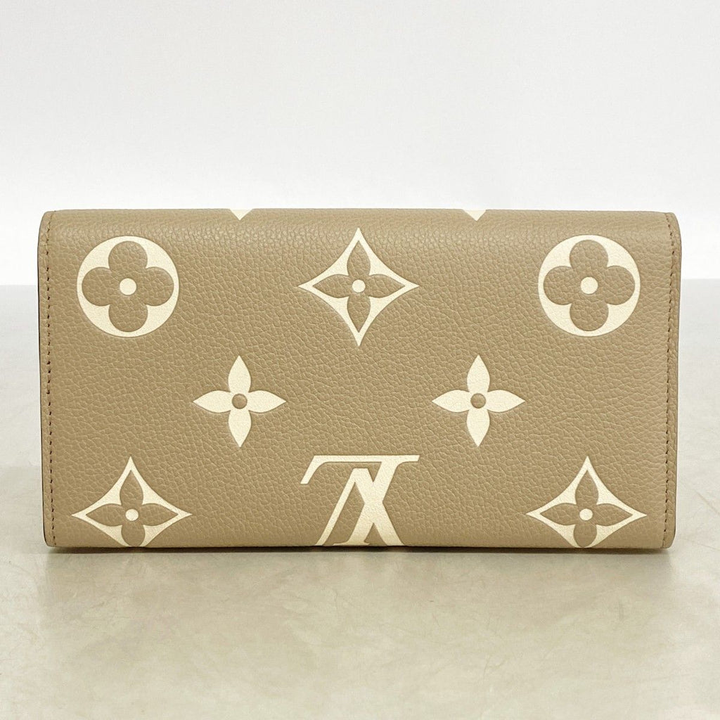 Louis Vuitton Wallet Monogram Empreinte Bicolor Portefeuille Sarah NM Tourterell — view 8