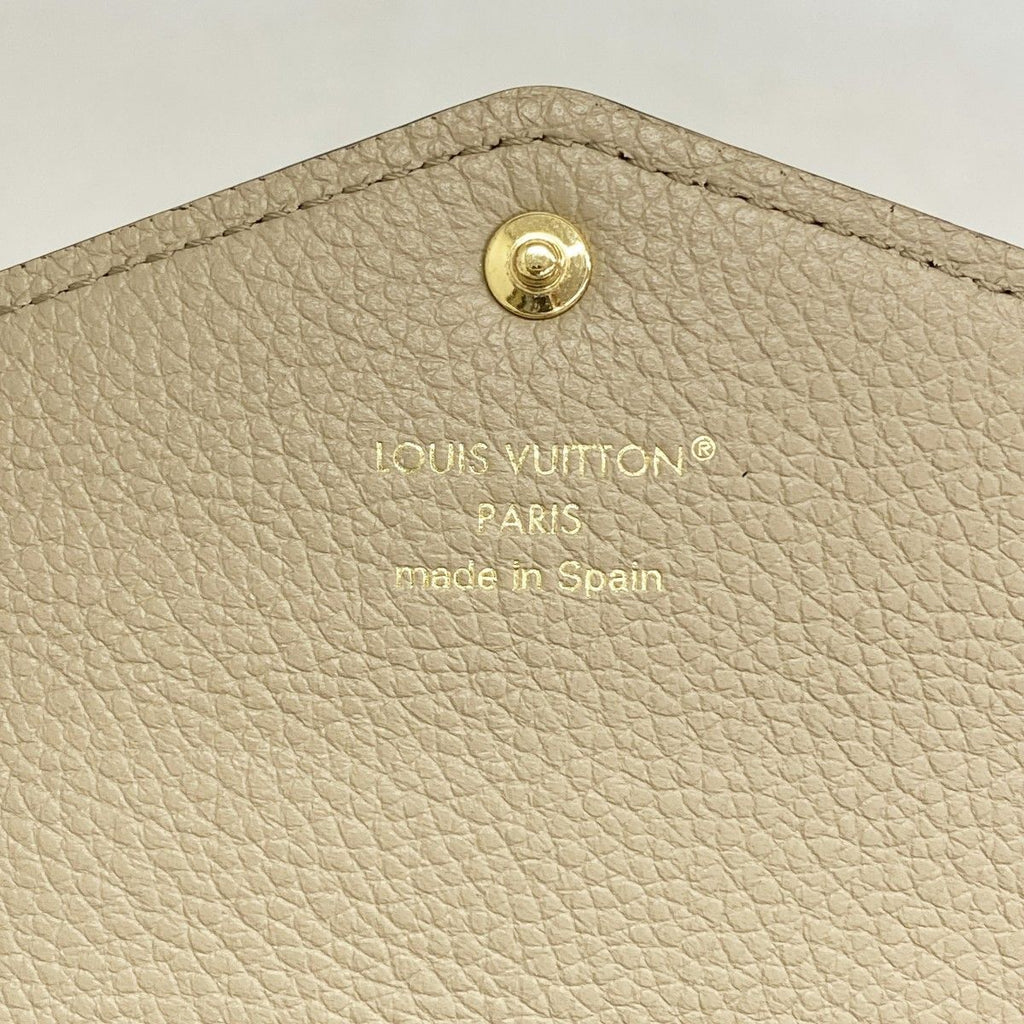 Louis Vuitton Wallet Monogram Empreinte Bicolor Portefeuille Sarah NM Tourterell — view 4