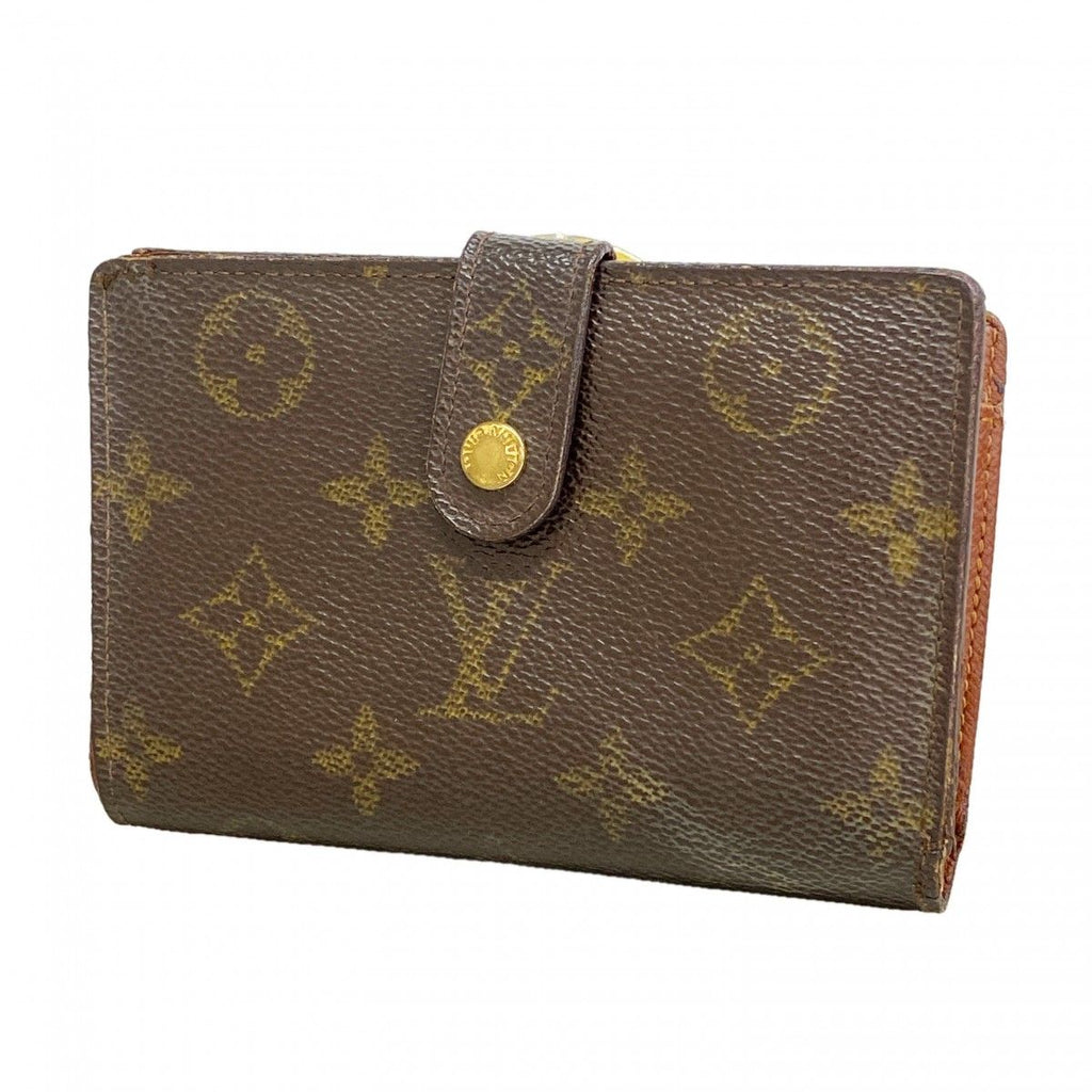 Louis Vuitton Wallet Monogram Porte-Monnaie Vier Viennois Brown