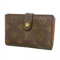 Louis Vuitton Wallet Monogram Porte-Monnaie Vier Viennois Brown