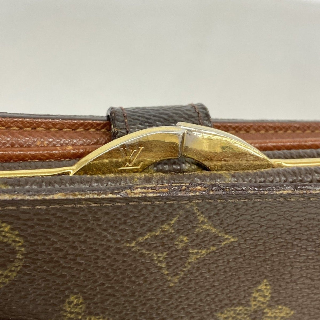 Louis Vuitton Wallet Monogram Porte-Monnaie Vier Viennois Brown — view 7