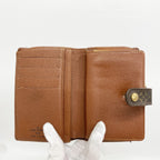 Louis Vuitton Wallet Monogram Porte-Monnaie Vier Viennois Brown — view 3