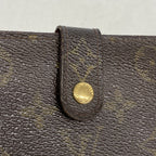 Louis Vuitton Wallet Monogram Porte-Monnaie Vier Viennois Brown — view 8