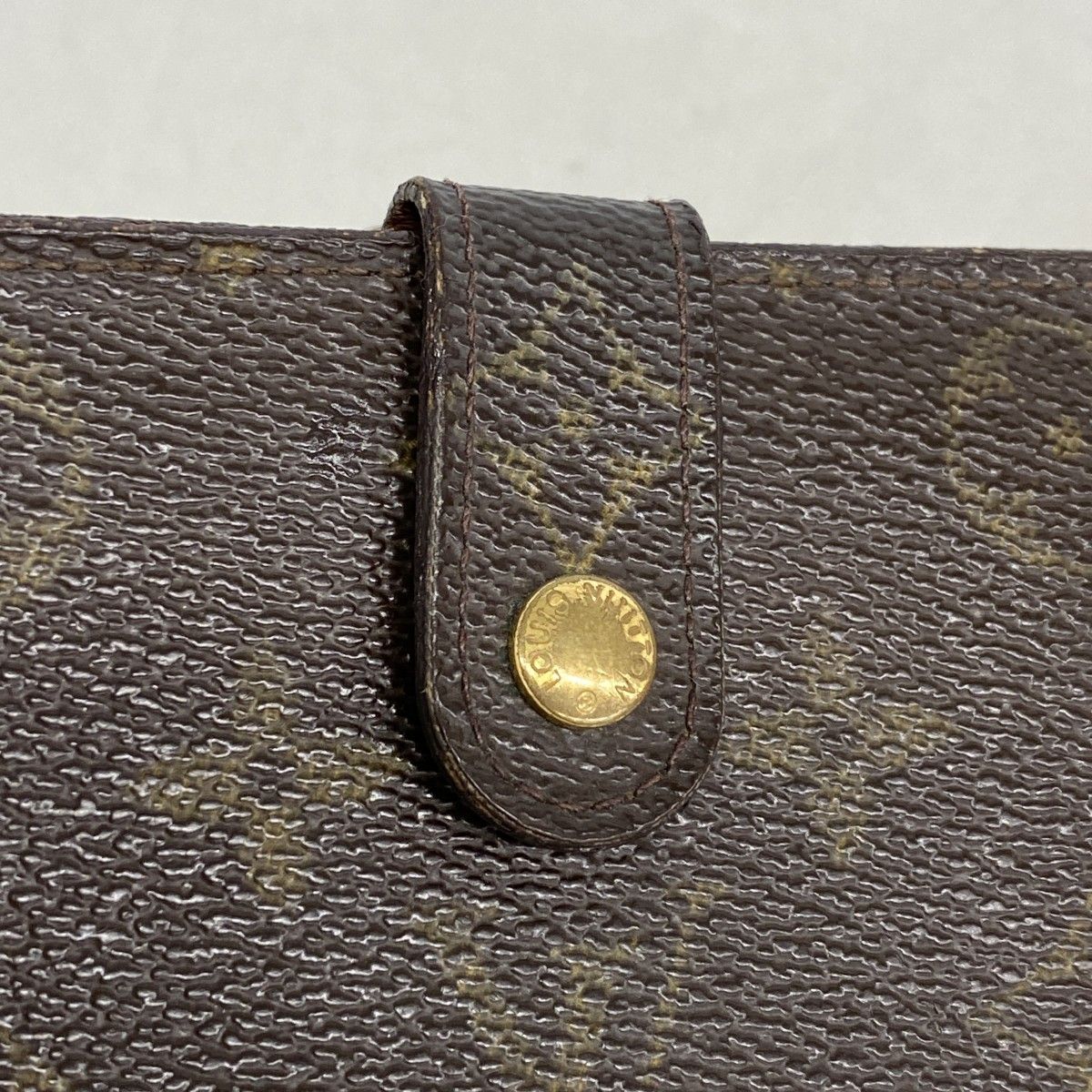 Louis Vuitton Wallet Monogram Porte-Monnaie Vier Viennois Brown — view 8
