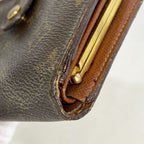 Louis Vuitton Wallet Monogram Porte-Monnaie Vier Viennois Brown — view 5
