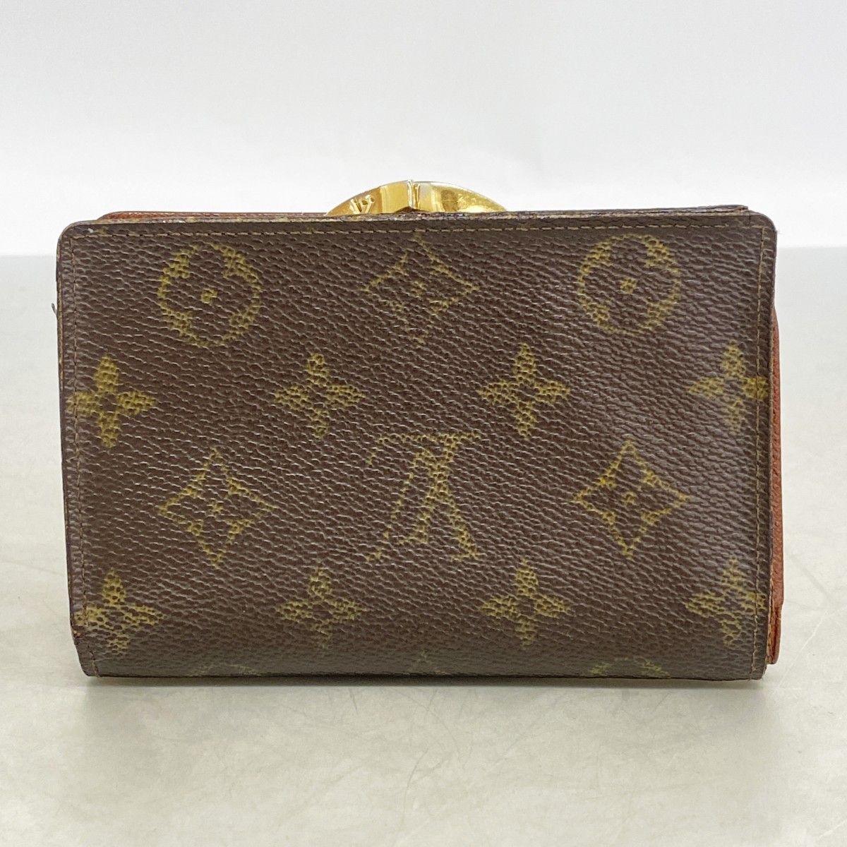 Louis Vuitton Wallet Monogram Porte-Monnaie Vier Viennois Brown — view 9
