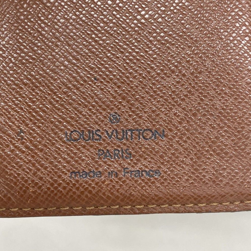 Louis Vuitton Wallet Monogram Porte-Monnaie Vier Viennois Brown — view 4