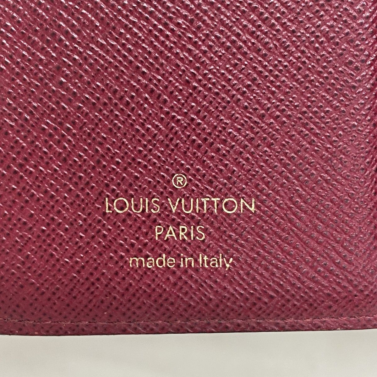 Louis Vuitton Trifold Wallet Monogram Portefeuille Victorine Brown Fuchsia — view 4