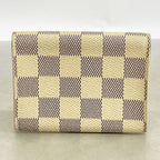 Louis Vuitton Card Case Damier Azur Envelope Business Holder White — view 3