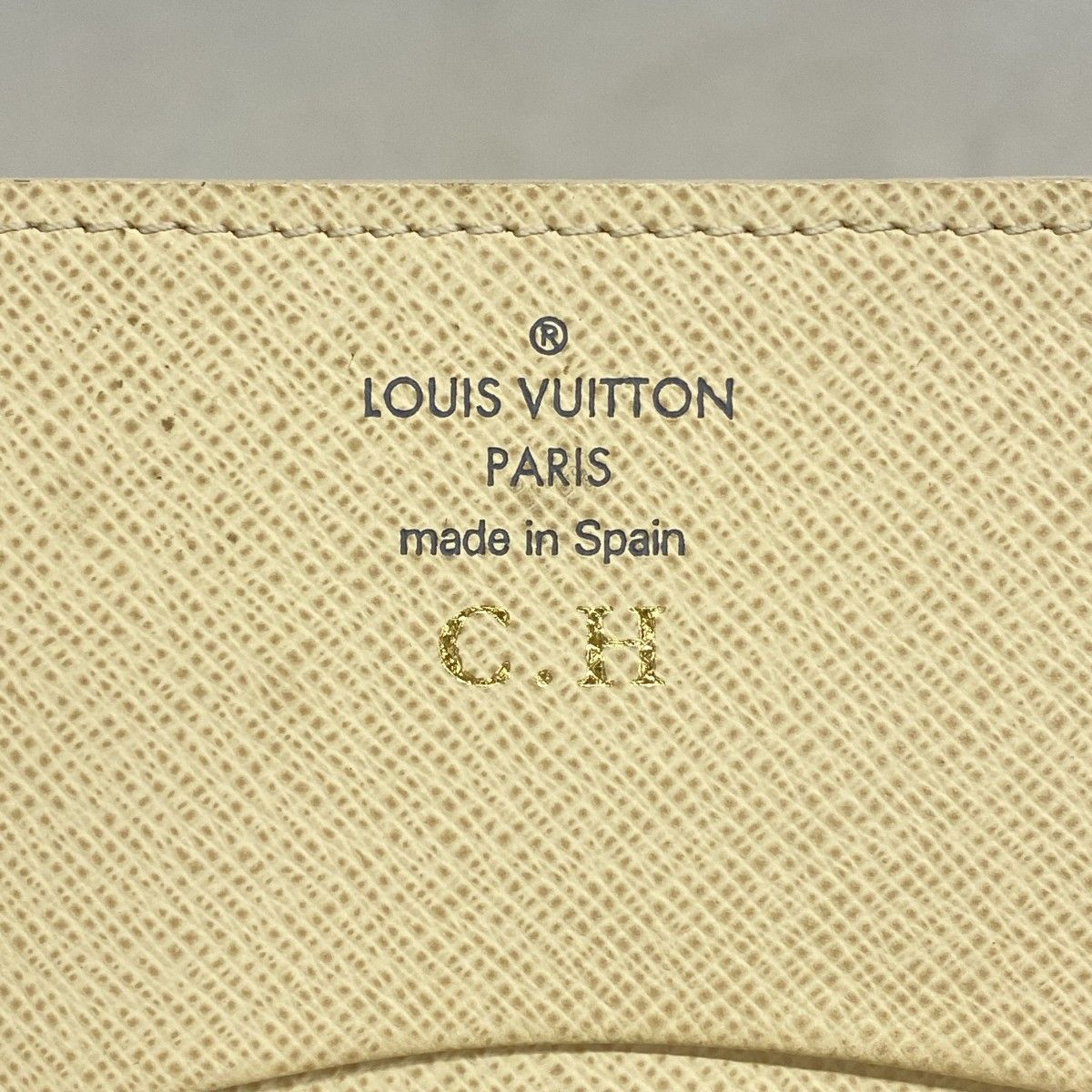Louis Vuitton Card Case Damier Azur Envelope Business Holder White — view 5