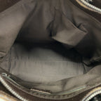 Gucci Tote GG Canvas Brown Silver — view 4