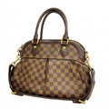 Louis Vuitton Handbag Damier Trevi PM Ebene 2-Way