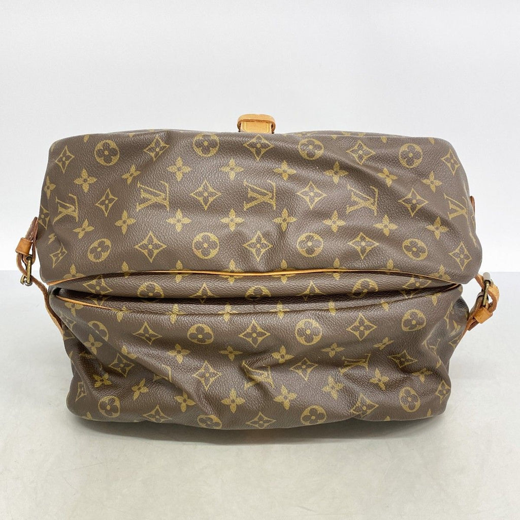 Louis Vuitton Shoulder Bag Monogram Saumur 35 Brown — view 3