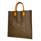 Louis Vuitton Tote Monogram Sac Plat Brown